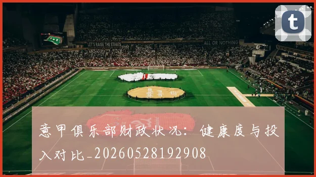 意甲俱乐部财政状况：健康度与投入对比_20260528192908